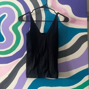 Black Basic Tank Top